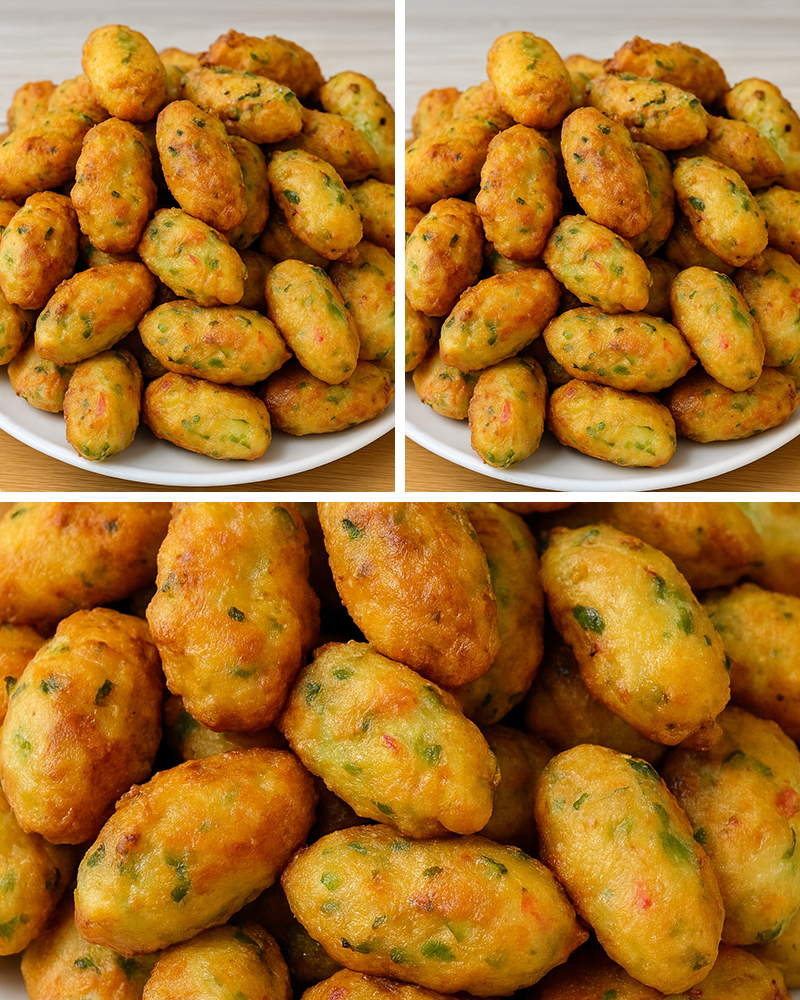 Kahvaltılık Minik Hamur Kızartması Tarifi - 1