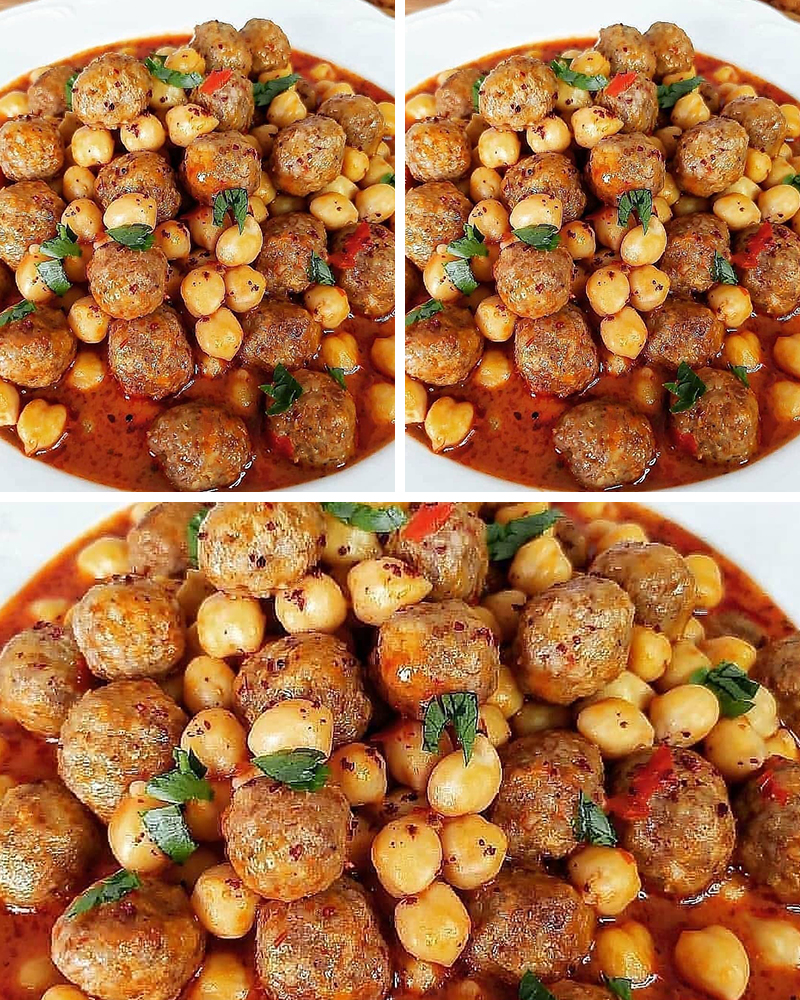 Nohutlu Sulu Köfte Tarifi - 1