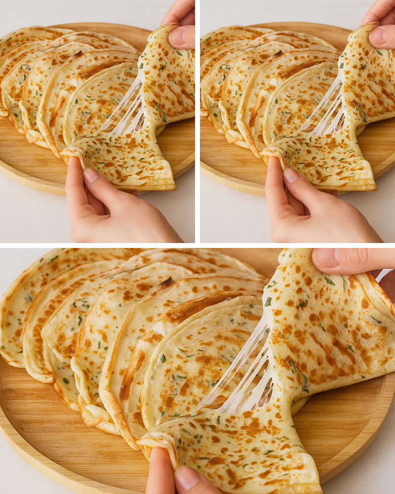 5 Dakikada Peynirli Krep Börek Tarifi - 2