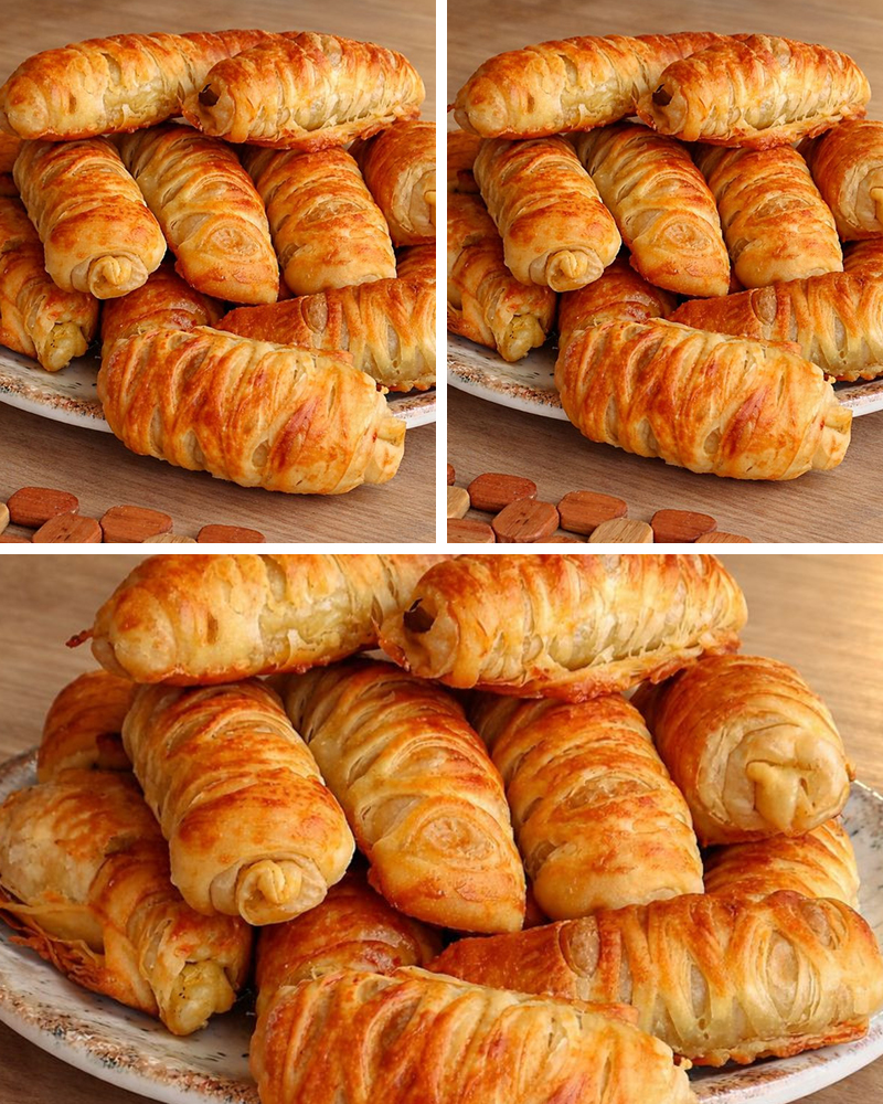 Pırasalı El Açması Çıtır Börek Tarifi - 2