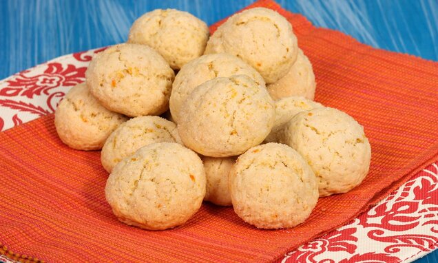 Portakal Aromalı Un Kurabiyesi Tarifi - 2