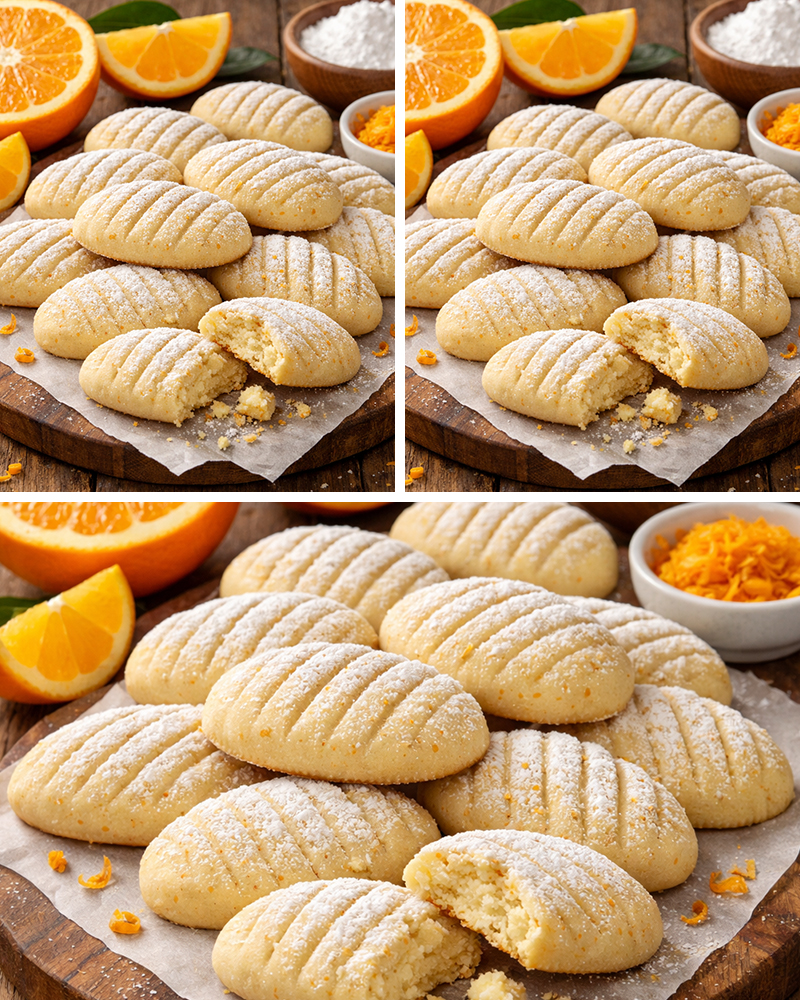 Portakallı Un Kurabiyesi Tarifi - 2