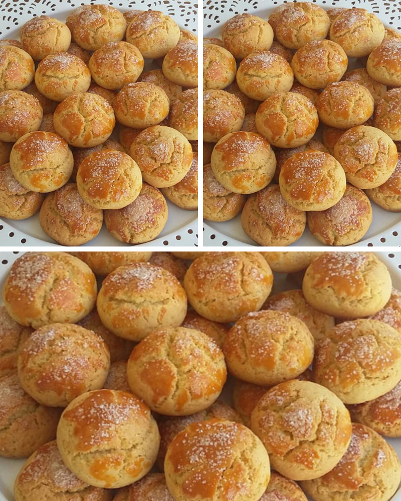 Portakallı Kurabiye Tarifi - 1