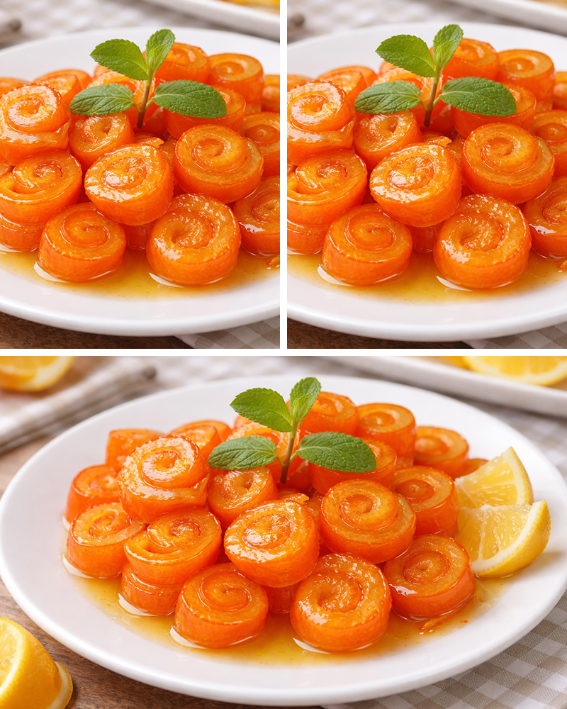 Çöpe Gitmeyen Lezzet Portakal Kabuğu Reçeli Tarifi - 3