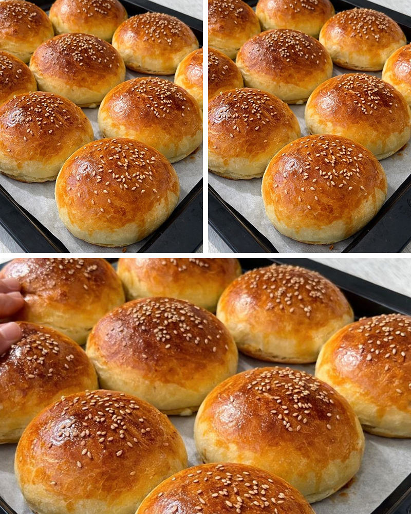 Kuru Mayalı Puf Puf Poğaça Tarifi - 2