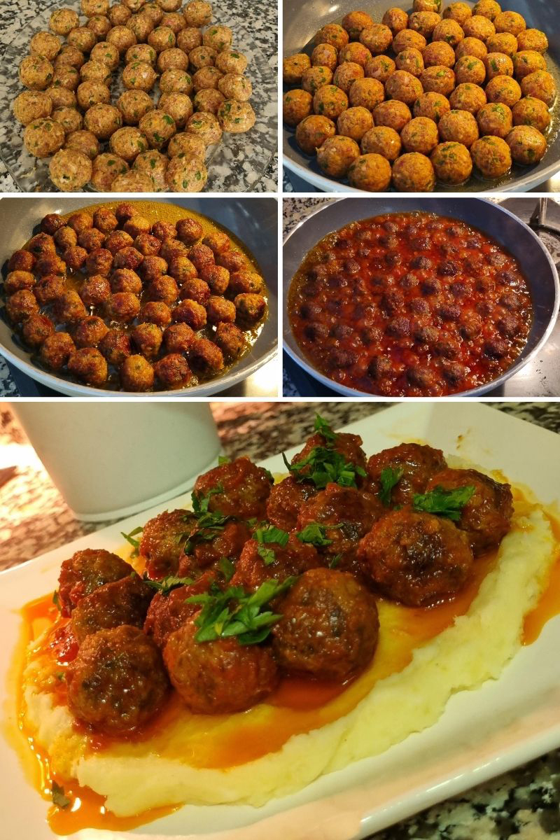 Soslu Püreli Köfte (İftar İçin Mükemmel Lezzet) - 1