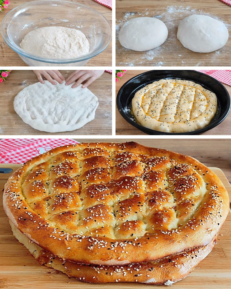 Yumuşacık Hakiki Ramazan Pidesi Tarifi - 1