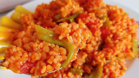 Sebzeli Bulgur Pilavı - 2