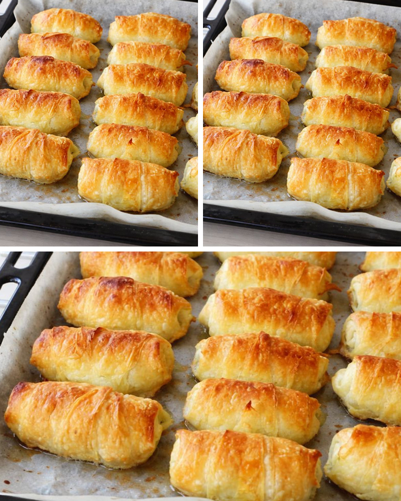 3 Yufkayla Sodalı Buzluk Böreği (Fırında Çıtır) Tarifi - 3