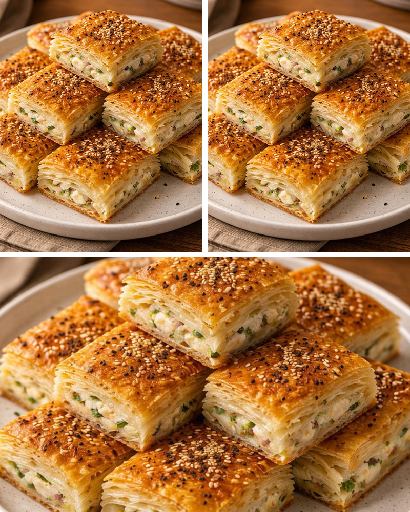 Annemin Sodalı Tepsi Böreği Tarifi - 3