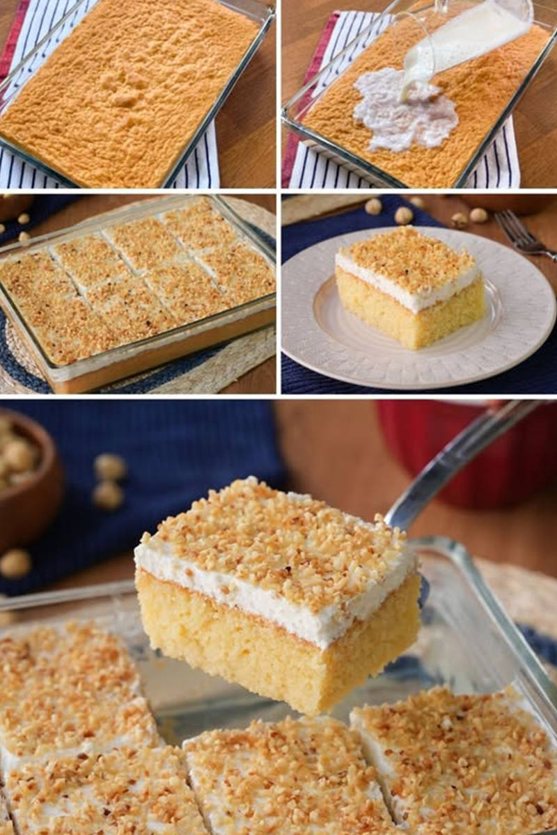 Sütlü Şerbetli Hafif Tatlı Tarifi - 1