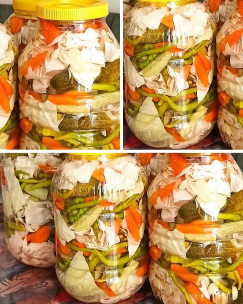 5 kg’lık Bidon İçin Uzun Ömürlü Lahanalı Karışık Turşu Tarifi - 4