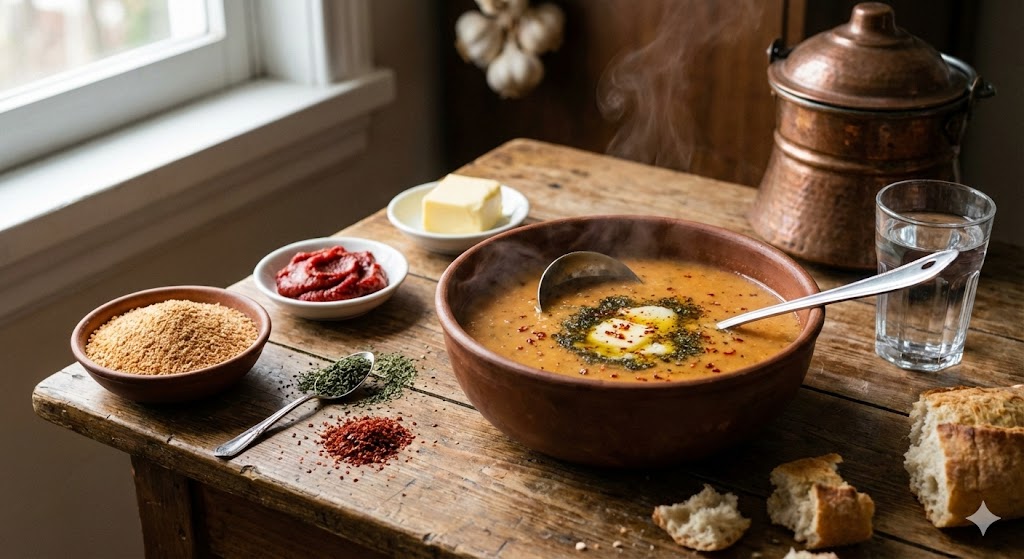 Her Derde Deva Tarhana Çorbası Tarifi - 1