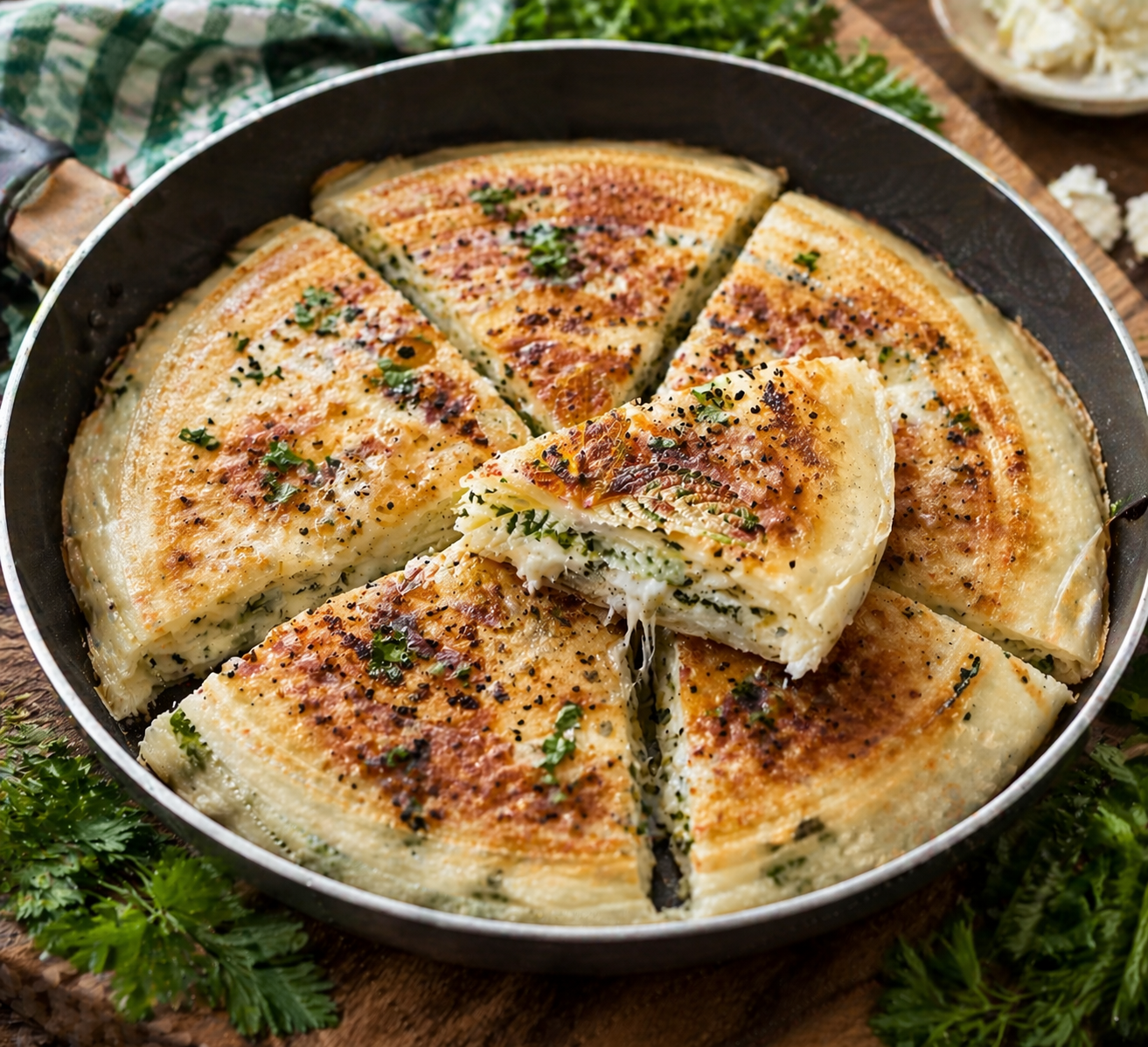 Şipşak Tavada Yalancı Su Böreği Tarifi - 4