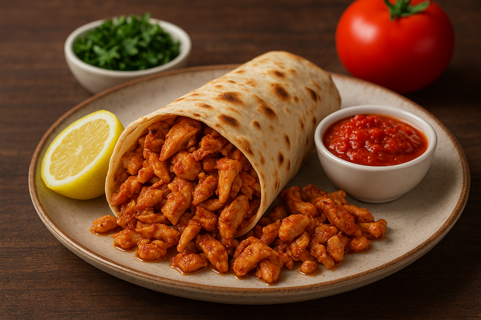 Evde Kolay Tavuk Tantuni Tarifi - 1