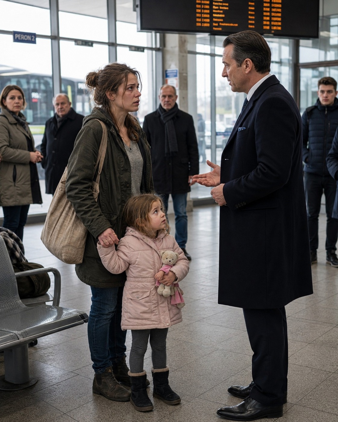Benimle evlenir misin? diye sordu milyoner, gidecek hiçbir yeri kalmayan anneye - 1