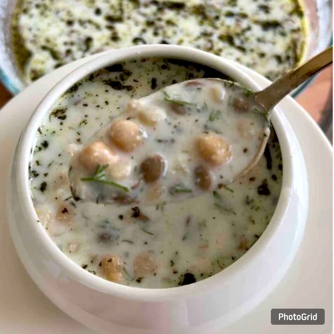 Soğuk Yaz Çorbası (Ayran Aşı) Tarifi - 3