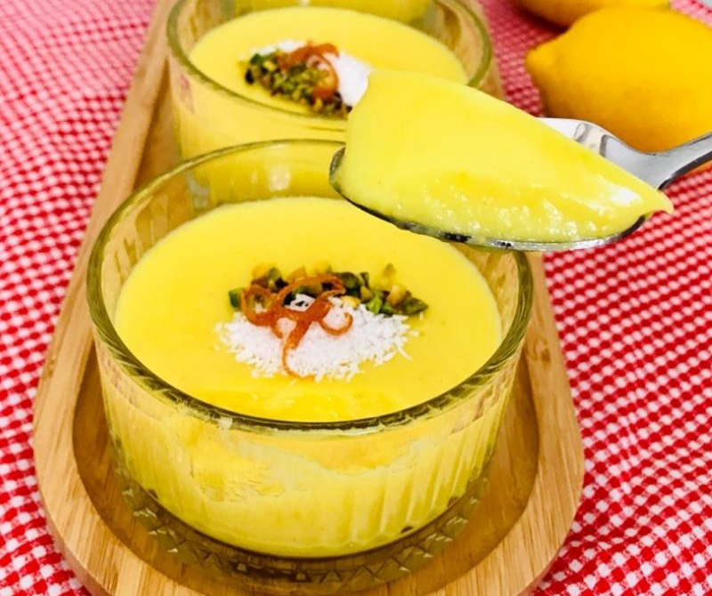 Lezzetiyle Doyumsuz Limonlu Muhallebisi Tarifi - 3