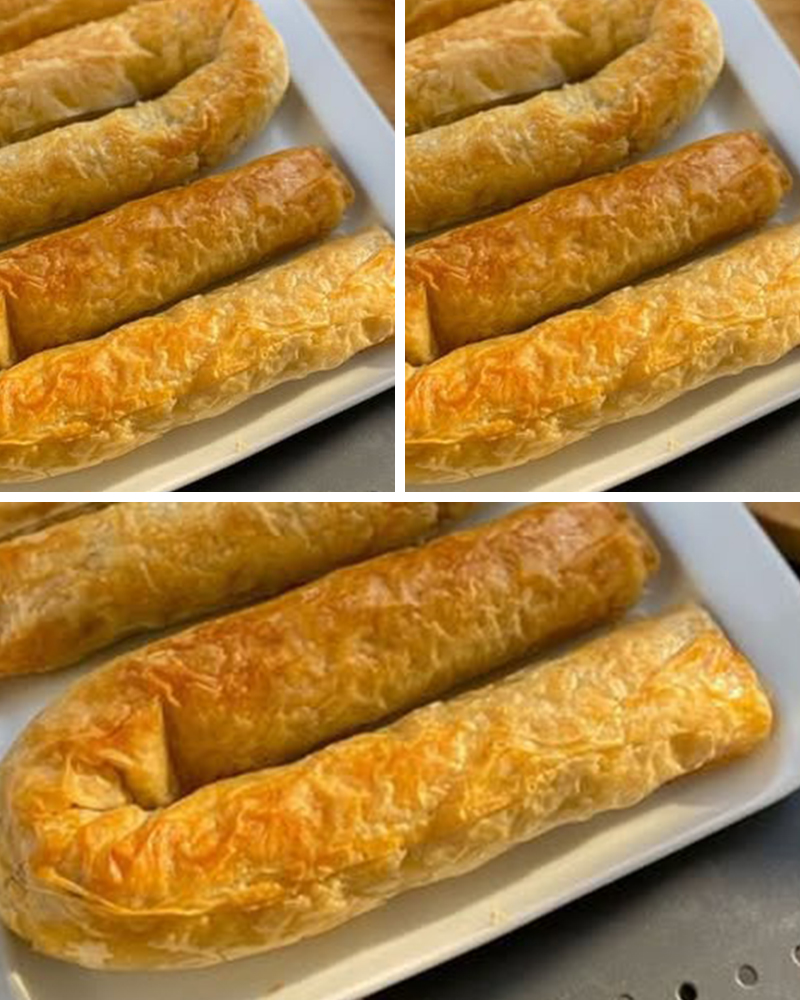 Baklavalık Yufkadan Sarıyer Böreği Tarifi - 4